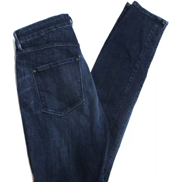 3x1 Denim - 3X1 NYC W3 DARK BLUE COTTON STRETCH JEANS SKINNY